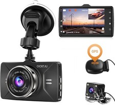 Dash Cam Front and Rear GPS