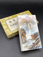 Marble Articles Jaingsu China Hand Decorated Marble Slab Paperweight Ornament