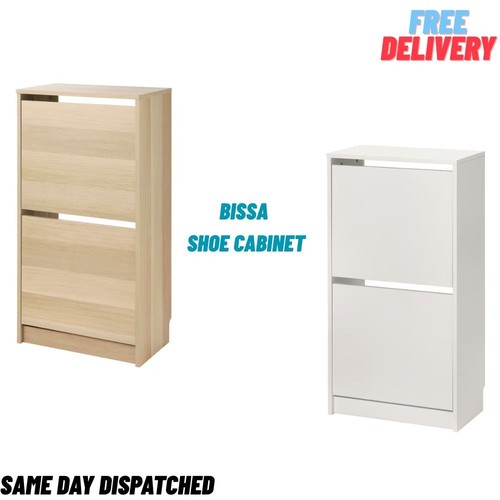 Ikea bissa shoe cabinet with - shoe,
