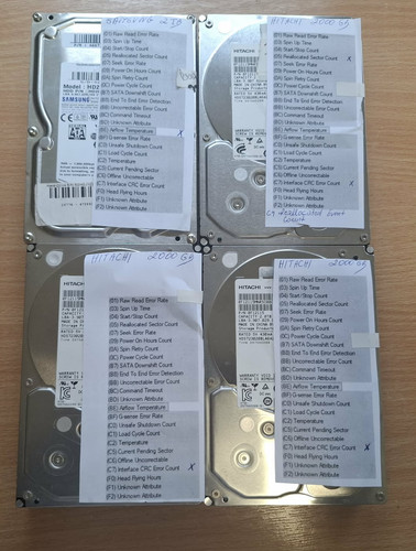 2tb internal hdd - 4x,