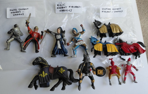 Vintage papo elc knights - vintage,