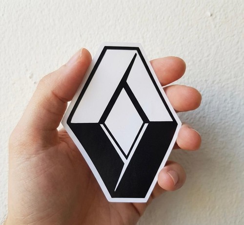 Renault car sticker - renault,