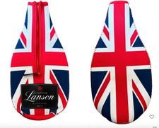 Lanson Champagne Bottle Cover Union Jack Design Cooler Sleeve Bag