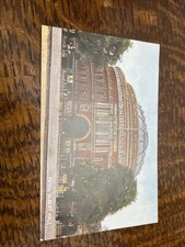 Royal Albert hall Hildesheimer Postcard Vintage Unsent Postcard 1906