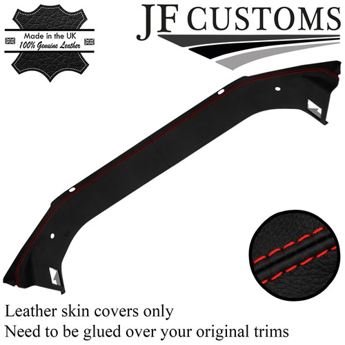 Red stitch italian leather - stitch,