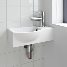 Wall Hung Basin White - 410 x