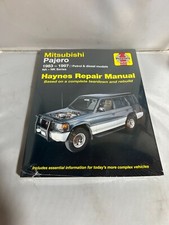 HAYNES OWNERS WORKSHOP MANUAL MITSUBISHI PAJERO 1983/1997 PETROL & DIESEL