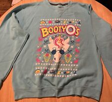 WWE Authentic Booty O's Jumper Sweater Large Wrestling New Day Christmas