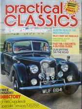 PC 87/04 FORD ESCORT RS2000 MEXICO RILEY RMF AUSTIN HEALEY 100 TRIUMPH SPITFIRE