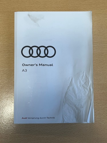 Audi owners manual - audi,