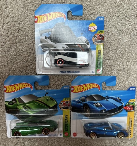 Hot wheels pagani bundle - pagani,