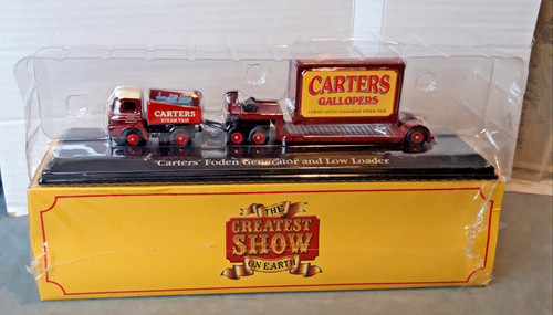 Diecast lorry carters funfair - lorry,