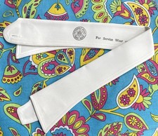 Vintage WW2 uniform collar size 15.5 UNUSED Old England Metropole 1940s white