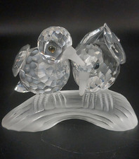 Swarovski Crystal  TURTLEDOVES “Amour” (1989 ANNUAL EDITION) - 117895 - UnBoxed