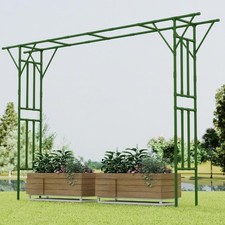Extra Large Garden Arch with 25mm Thickened Galvanized Steel Tubes