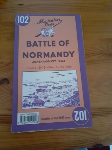 Michelin historical map 102 - map, 102: