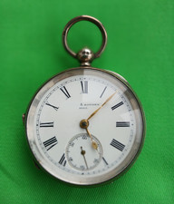 Sterling silver antique pocket