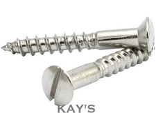 STAINLESS STEEL WOOD SCREWS