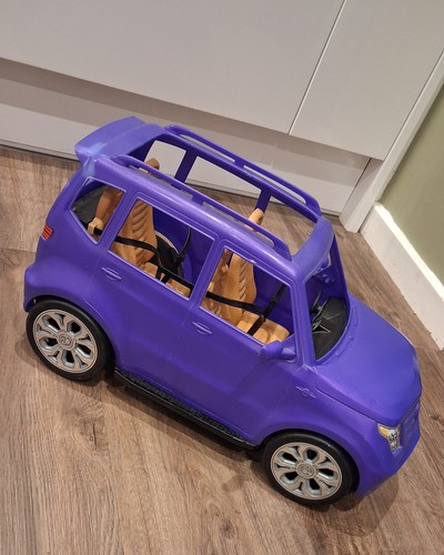 Barbies purple suv barbie - barbies,
