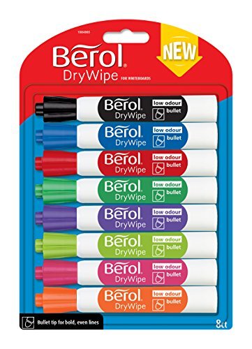 Berol dry wipe bullet tip - berol,