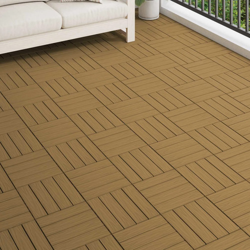 Decking tile teak - decking, wpc