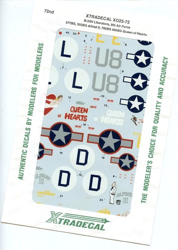 Xtradecal x025 8th a - 1:72, x025-72