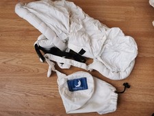 The Baba Sling White Baby Carrier Adjustable Strap Newborn To Toddler