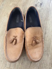 Next Tan Loafers With Tassle