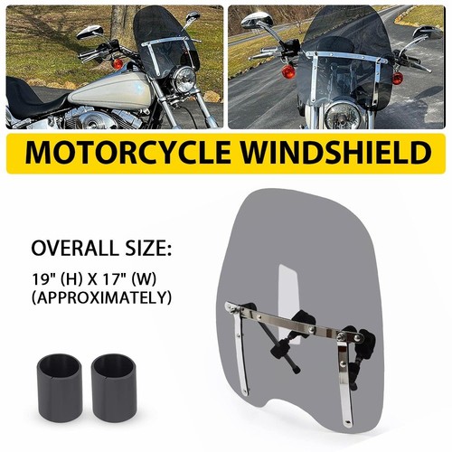 Motorbike smoke windshield - smoke,