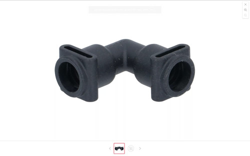 Jura shaped quick connector - l-shaped,