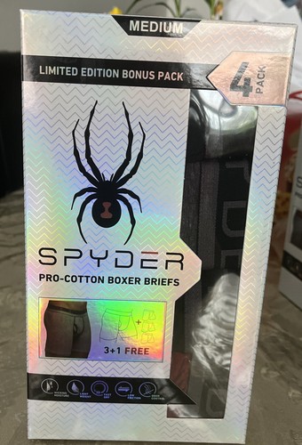 Spyder pro cotton mesh boxer - pro-cotton/mesh,