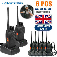 6x Baofeng BF-888S UHF