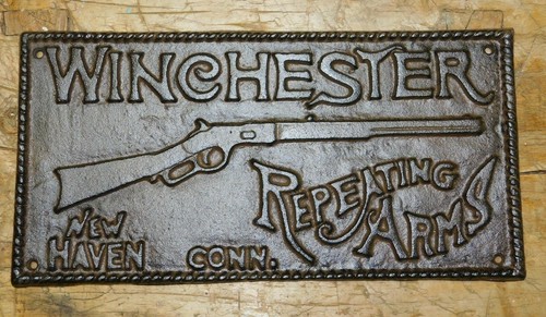 Huge cast iron winchester - cast,