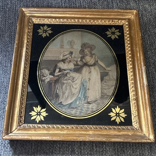 Antique 18thc stipple - antique,