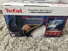 Tefal TurboPro Anti-Calc Steam Iron Black & Gold  FV5696 220V