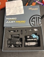 SIG Sauer ROMEO Red Dot Sight with JULIET3-MICRO Magnifier. Genuine USA. Airsoft