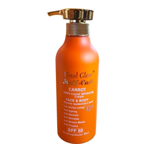 Final glow half cast - final, carrot