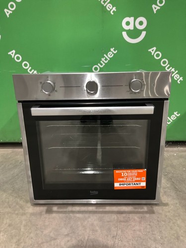 Beko single oven stainless - beko,