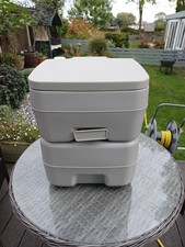 Portable Toilet 20 Litre Waste Tank Caravan Motorhome Camping