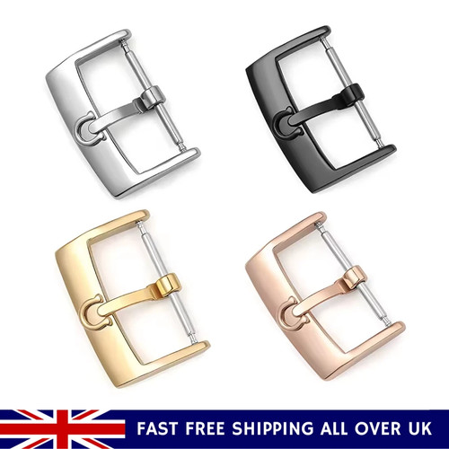 Stainless steel watch - steel, buckle