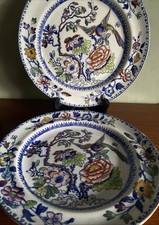 2 Masons Ironstone Flying Bird