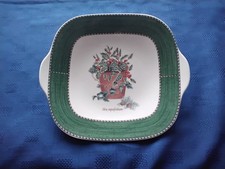 Wedgwood Sarah's Garden Christmas Bread and Butter / Cake Plate