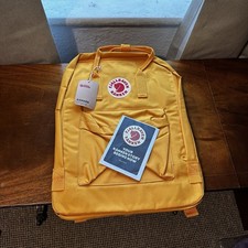 Fjallraven Kanken Bag 20l - Dark Yellow BNWT - Free Postage