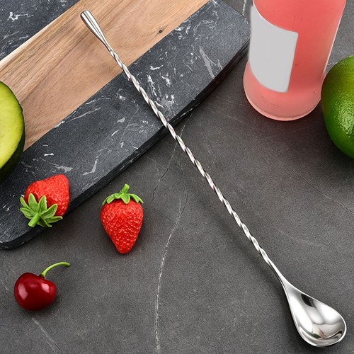 Stir bar spoon - stir, steel