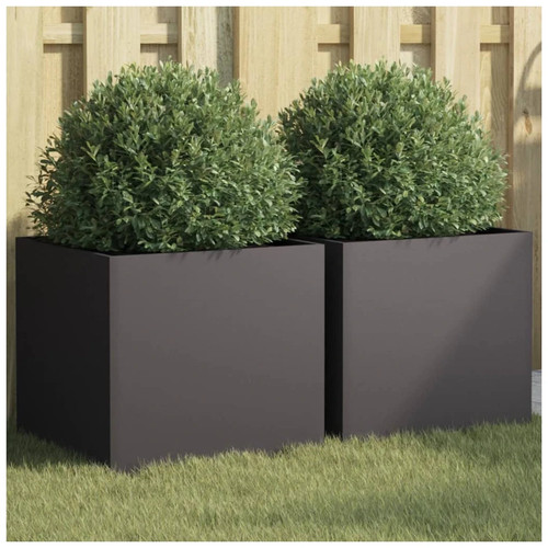 Planters set black - set,