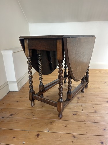 Antique barley twist dark - barley,