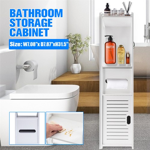 Bathroom wooden shelf cabinet - bathroom,