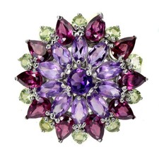 925 Sterling Silver Ring Pear