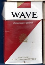CIGARETTE PACKET-HARD-Wave, Filter, King Size, 20, Japan Tobacco, Japan-#