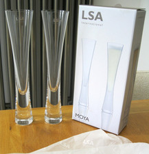 Lsa moya champagne flutes - 2x,